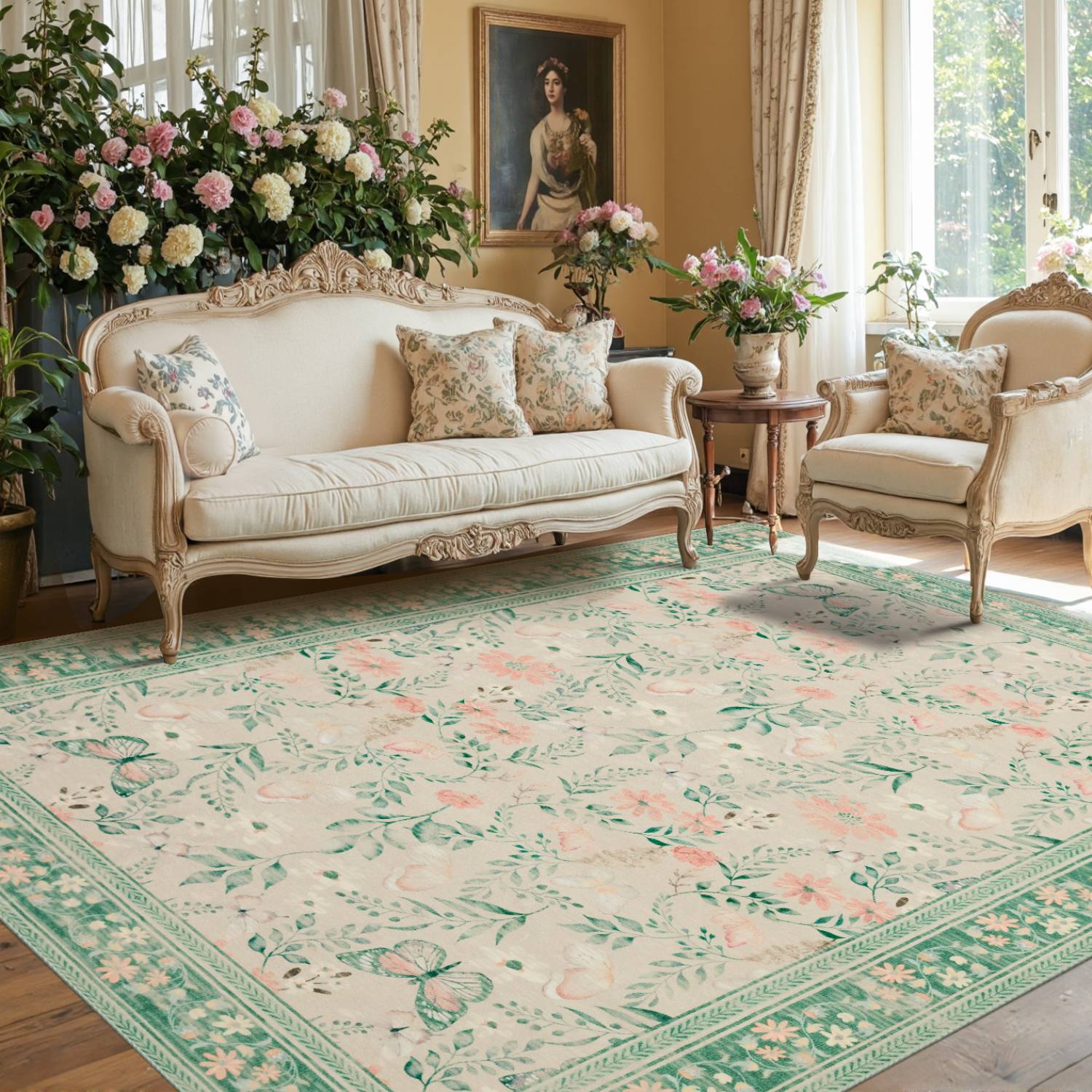 Floral Rugs