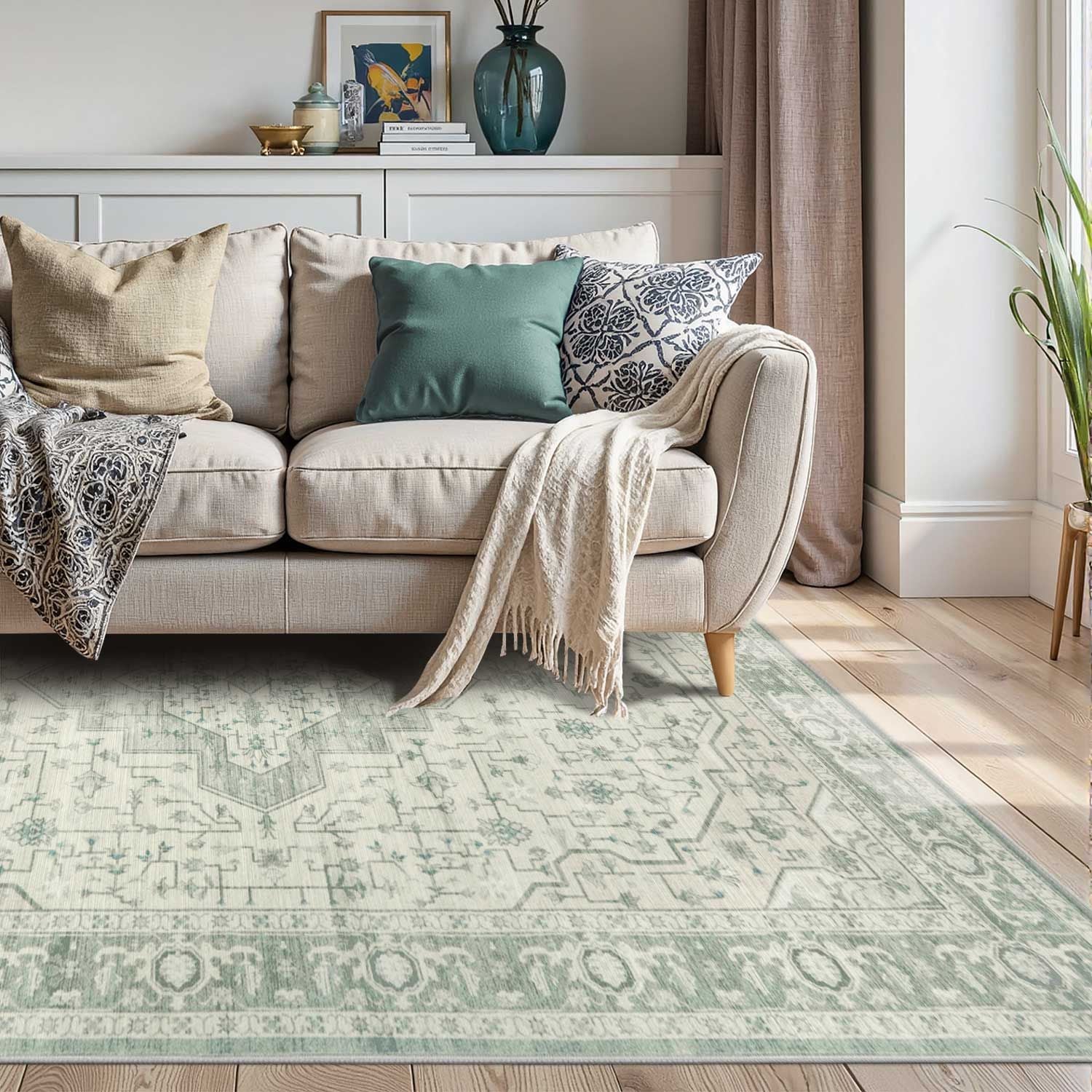 Elegant Style-Sage Green(4'x6')