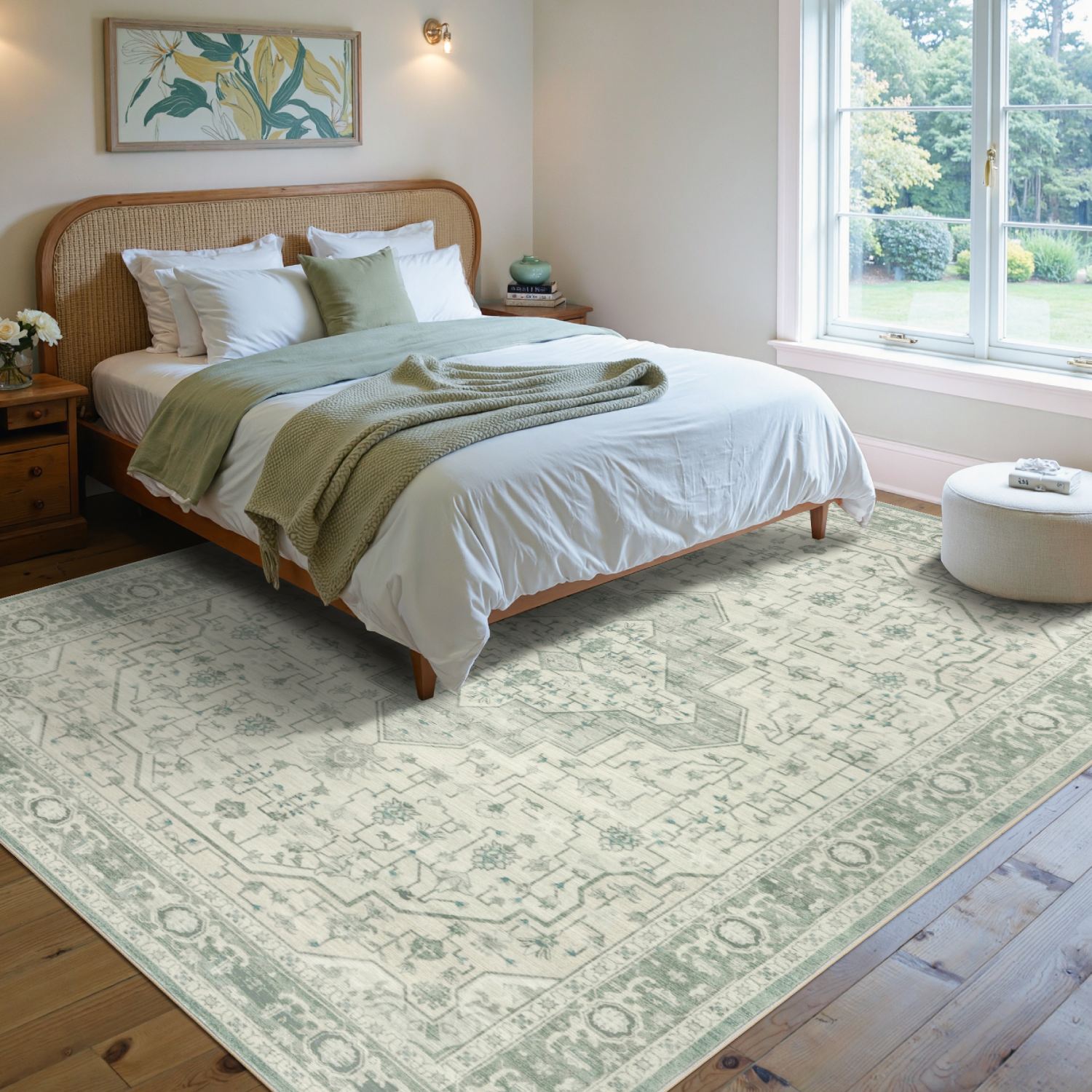 Elegant Style-Sage Green(5'x7')